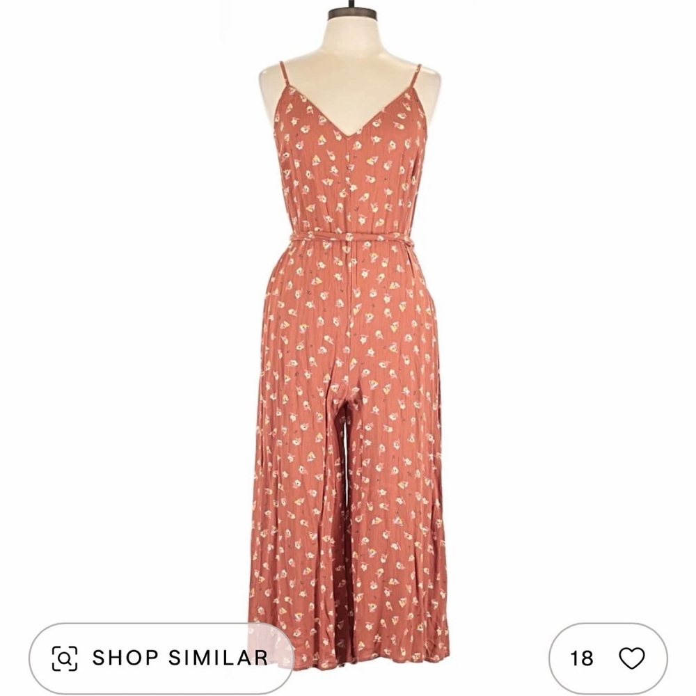 Billabong Floral Jumpsuit